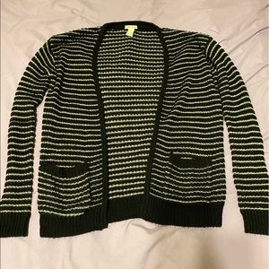 Forever 21 knit striped cardigan!
